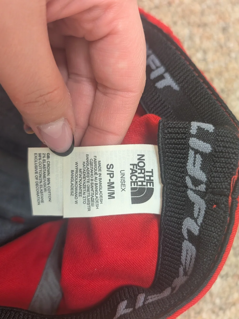 The North Face vibrant sharp